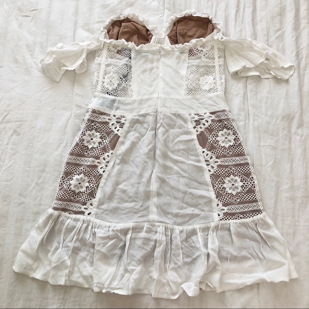 For love & Lemons x Revolve off the shoulder dress - Picture 8 of 8